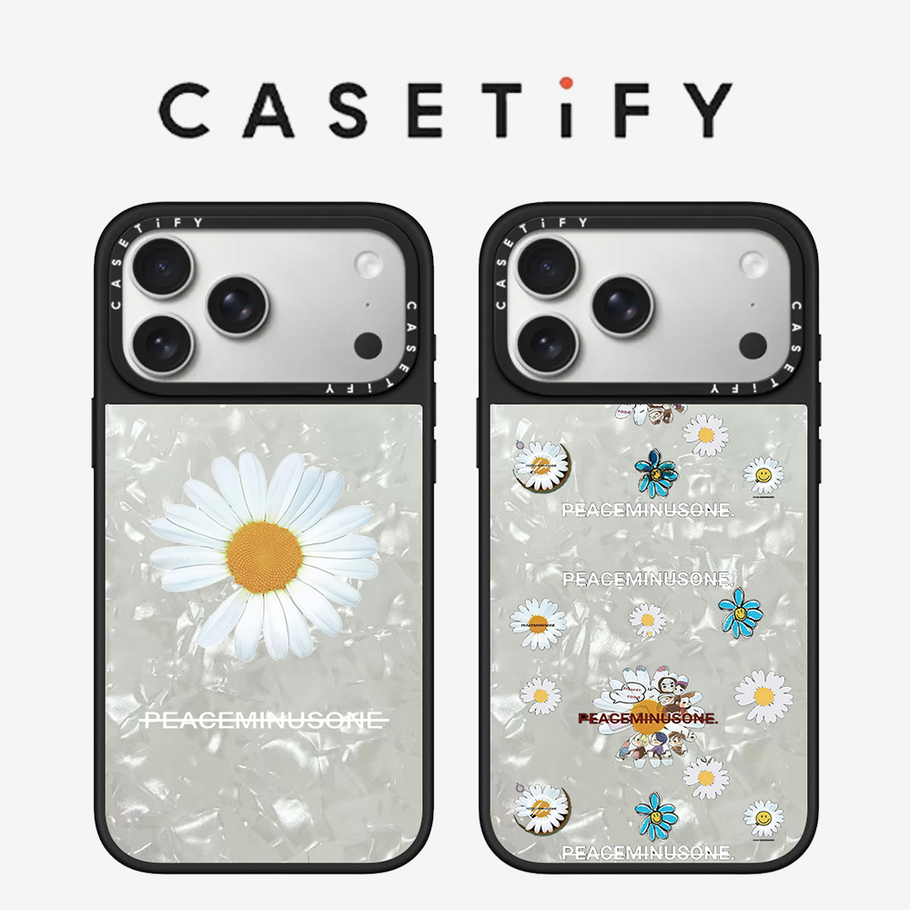 Peat Pellet Tray - CASETiFY PEACEMINUSONE Daisy Series Phone Case