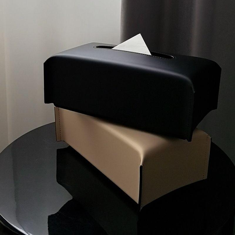 [C] Luxury Tissue Box Leather  - Agar Tissue Culture ulasan dan harga