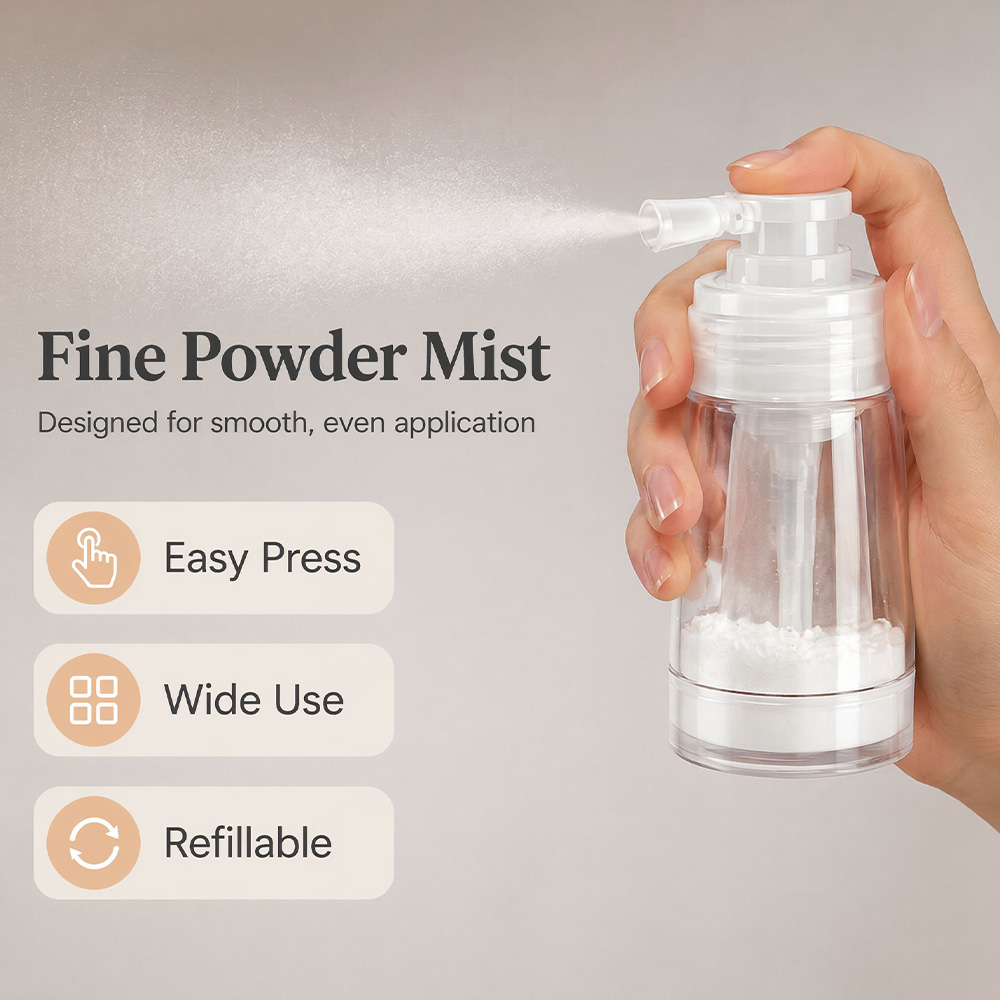 140ml Press-Type Dry Powder Sp - Misting Bottle Fine ulasan dan harga