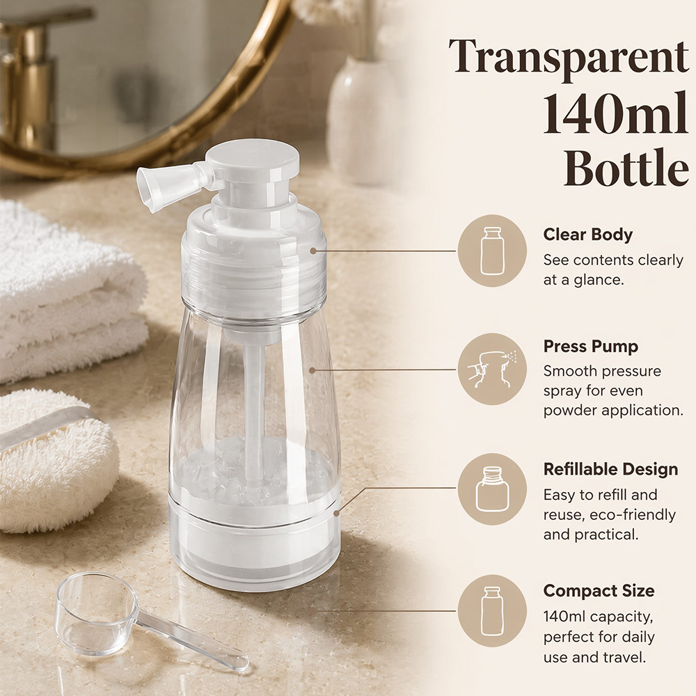 140ml Press-Type Dry Powder Sp - Misting Bottle Fine ulasan dan harga