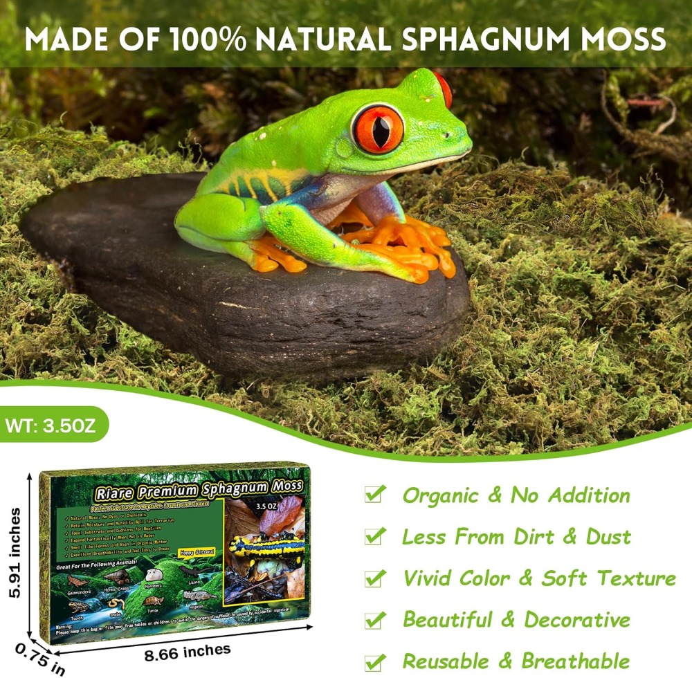 3.5 OZ Premium Sphagnum Moss f - Sphagnum Moss Dry ulasan dan harga