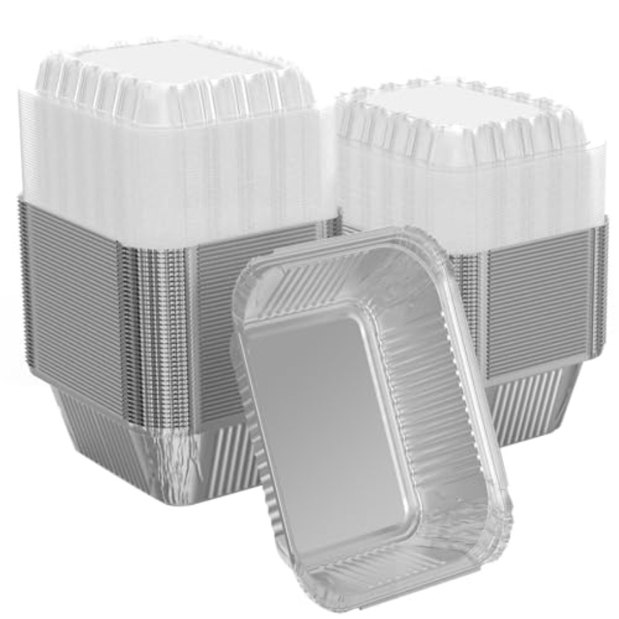 25 Pack Rectangular Disposable - Plastic Dome Clear ulasan dan harga
