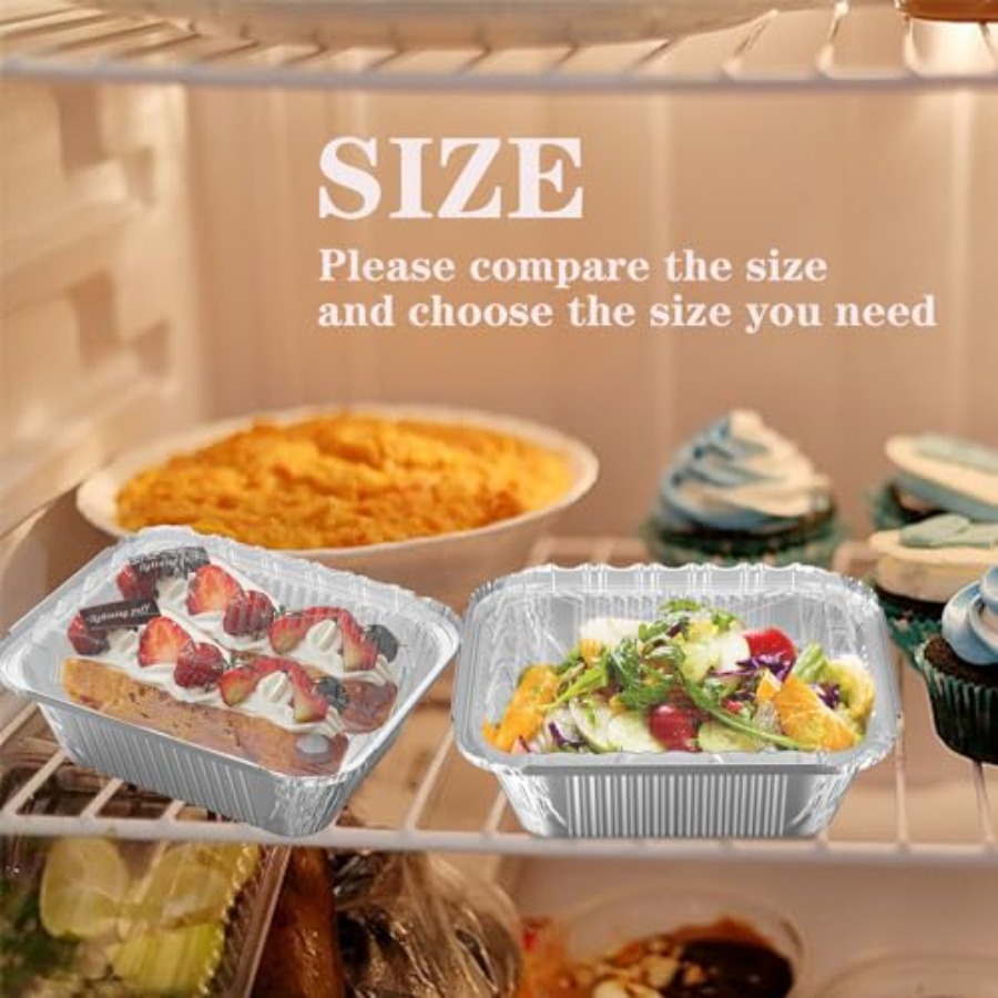 25 Pack Rectangular Disposable - Plastic Dome Clear ulasan dan harga