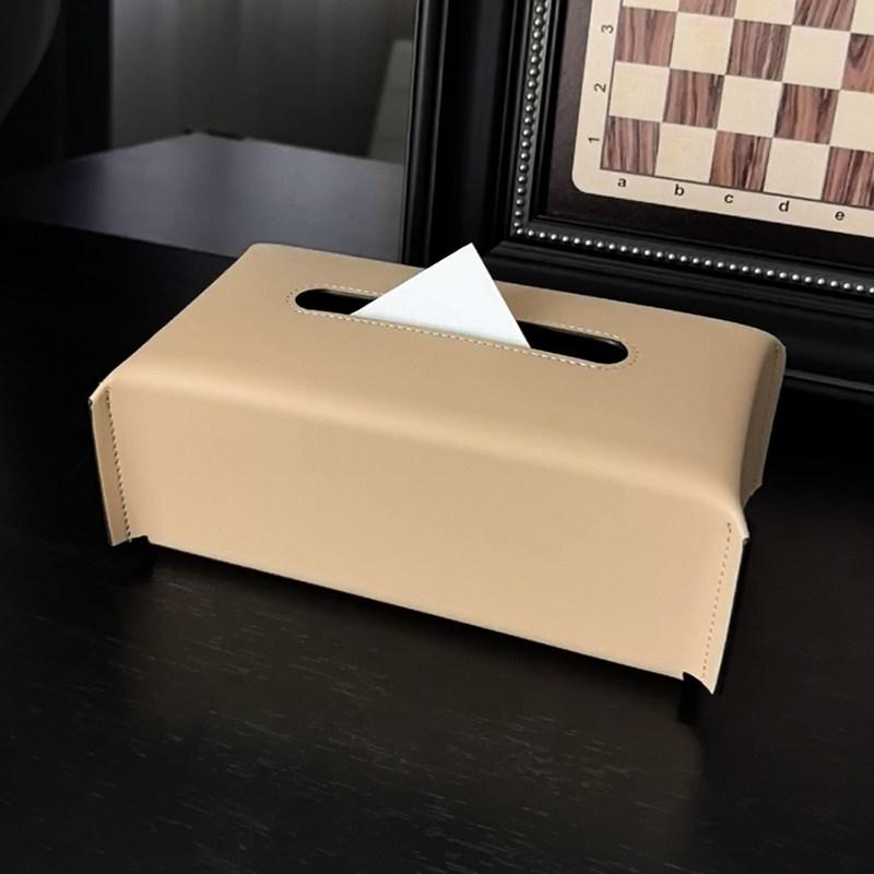 Luxury Tissue Box Leather Napk - Agar Tissue Culture ulasan dan harga