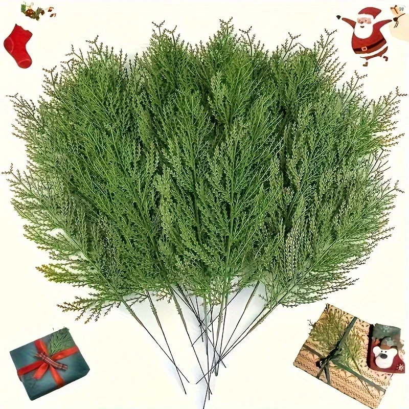 10pc Artificial Plants Pine Br - Sphagnum Moss Dry ulasan dan harga
