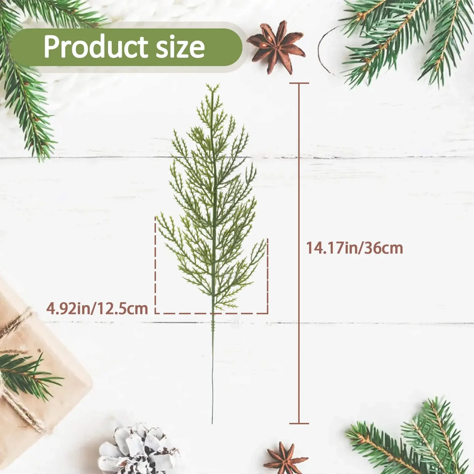 10pc Artificial Plants Pine Br - Sphagnum Moss Dry ulasan dan harga