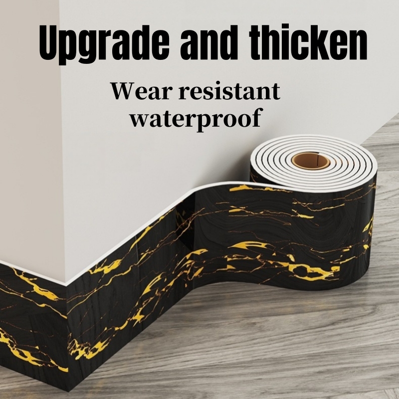 Wood Grain Self-adhesive Skirt - Cutting Board Foam ulasan dan harga