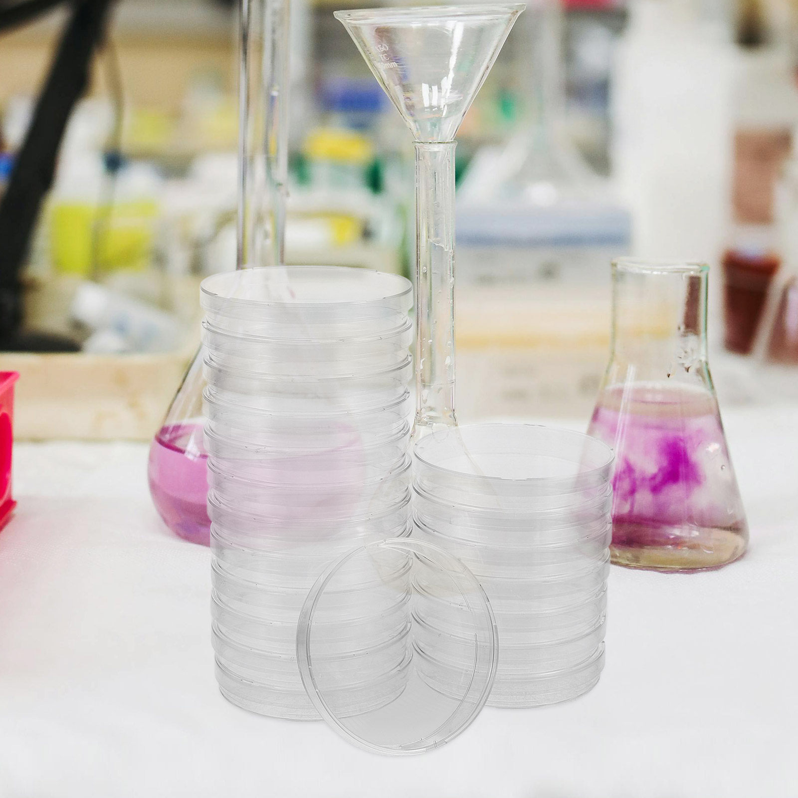 20Pcs Clear Sterile Petri Dish - Agar Tissue Culture ulasan dan harga