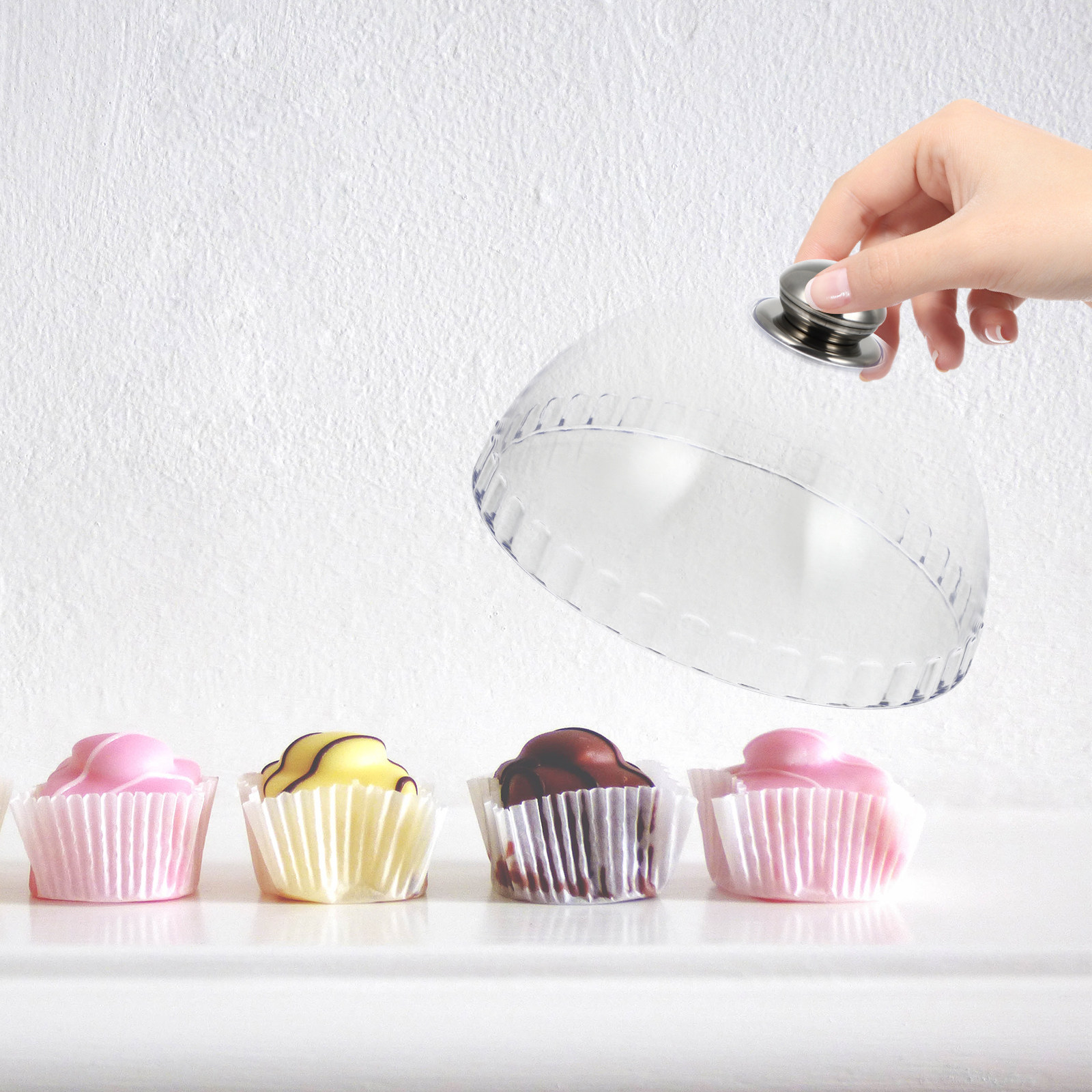 Clear Plastic Dome Food Cover  - Plastic Dome Clear ulasan dan harga