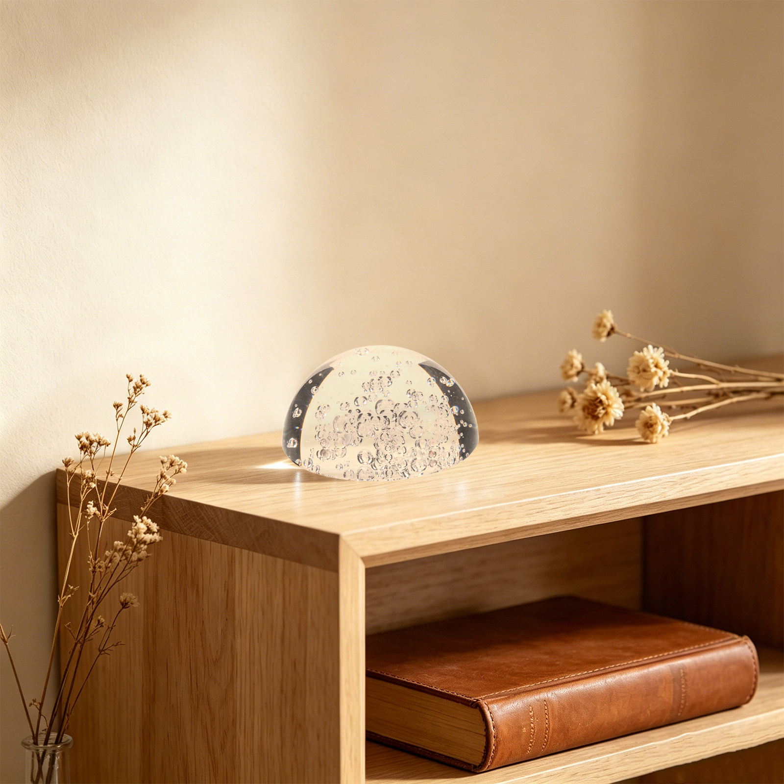 Half Crystal Ball Clear Decora - Plastic Dome Clear ulasan dan harga