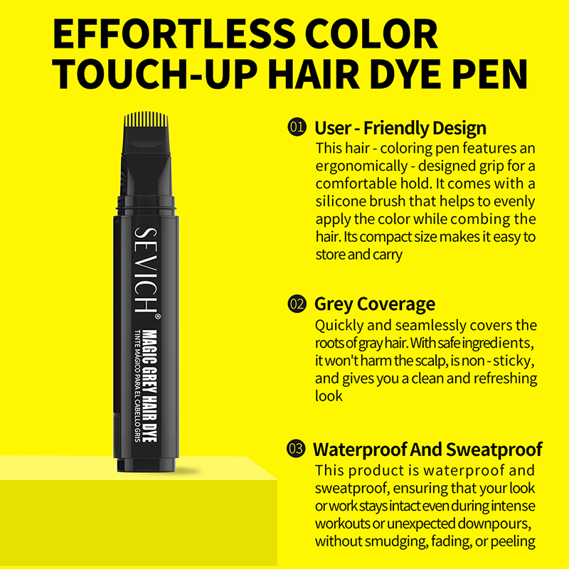 Temporary Hair Dye Pen Comb In - Root Stimulator Liquid ulasan dan harga